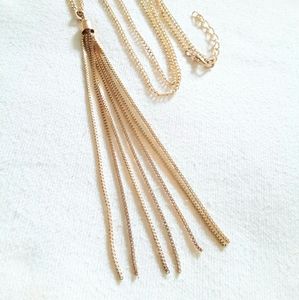 Beautiful Dangle necklace 24" adjustable length